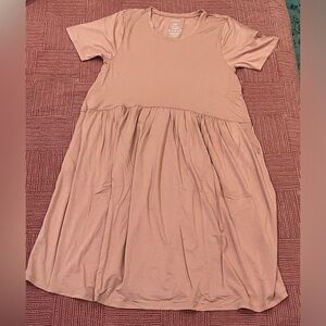 NWT loose fit soft Midi Dress with pockets